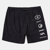 BJJ NoGI Shoyoroll RVCA Ruotolo 17" Technical Training Shorts Black